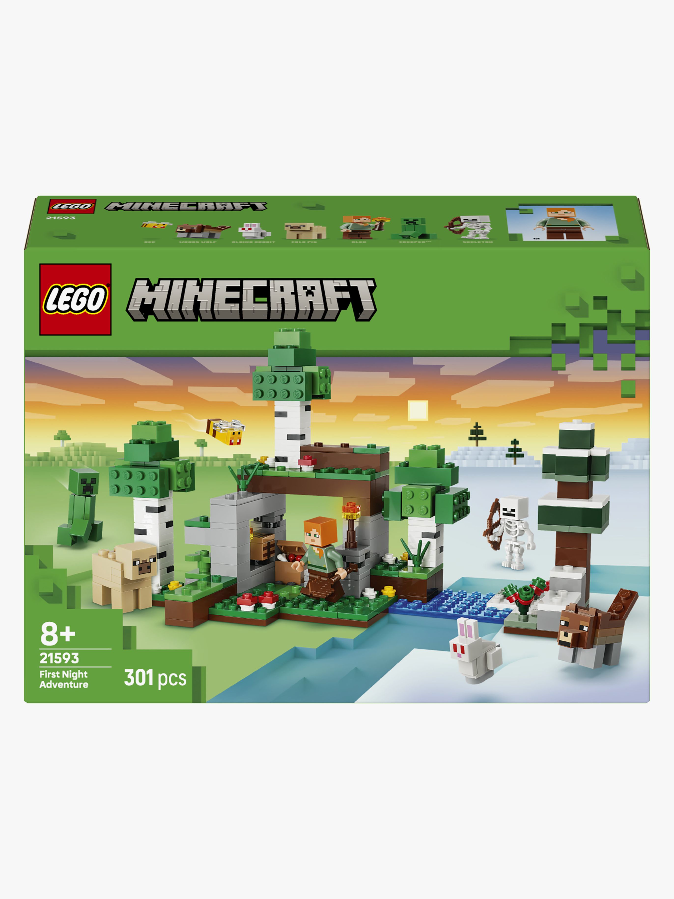 LEGO Minecraft 21593 Første nats eventyr