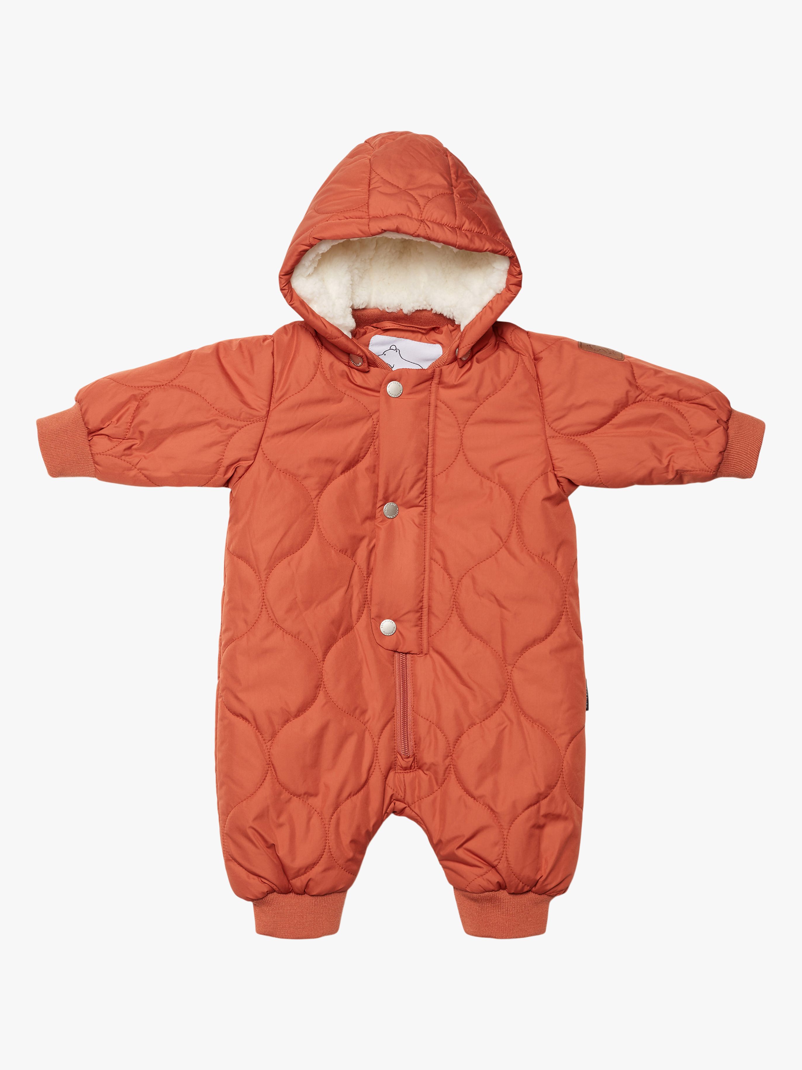 Nordbjørn Billie Babyflyverdragt, Bruschetta Orange, 62, Overall