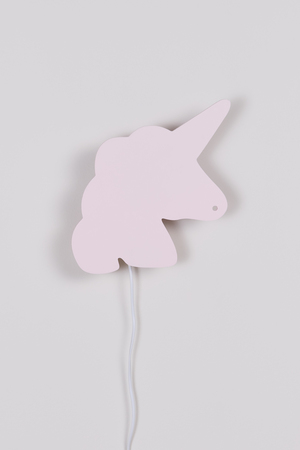Alice & Fox Væglampe Enhjørning, Cotton Candy
