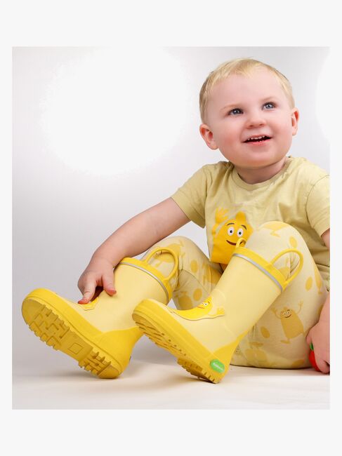 Babblarna Bibbi Gummistøvler, Gul