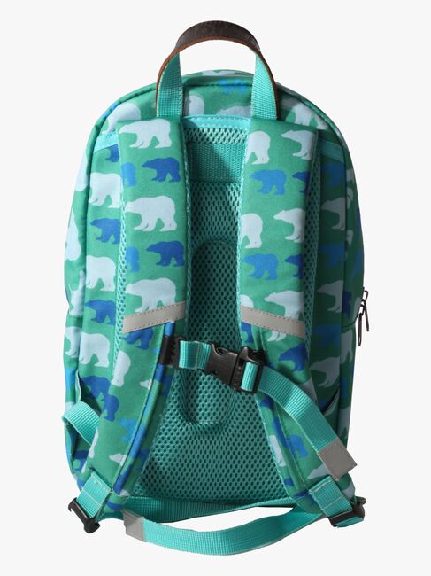 Pure Norway Rygsæk Isbjørn, Skolestartssæt, Grøn