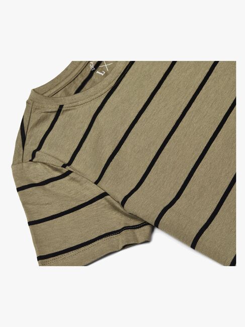 Luca & Lola Adelmo T-Shirt 2-pak, Black/Stripes