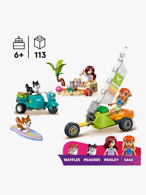 LEGO Friends 42641 Eventyr med surfende hunde og scooter
