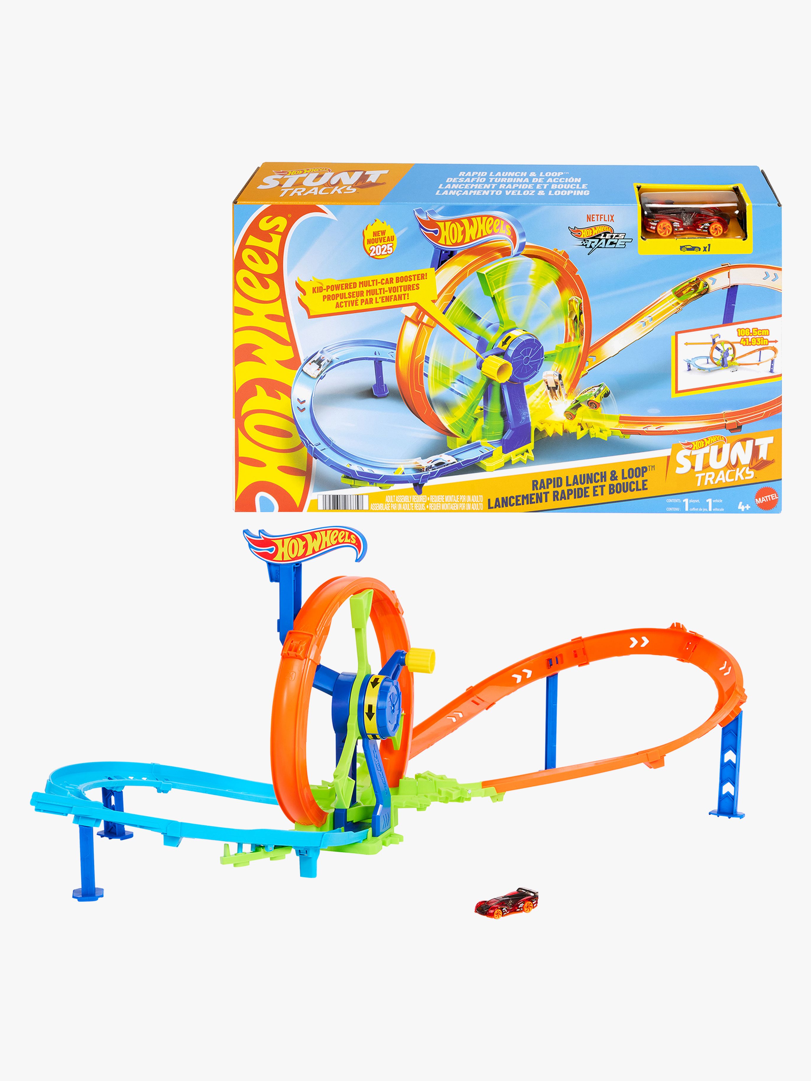 Hot Wheels Rapid Launch &  Loop Racerbane