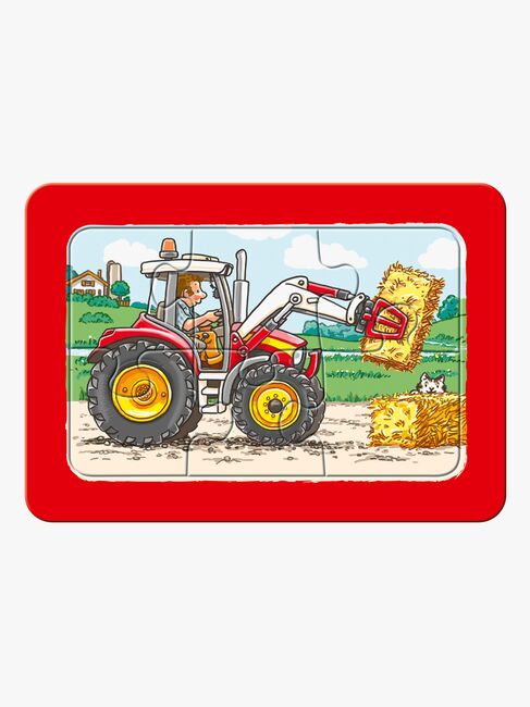 Ravensburger Puslespil Arbejdskøretøjer 3x6 Brikker