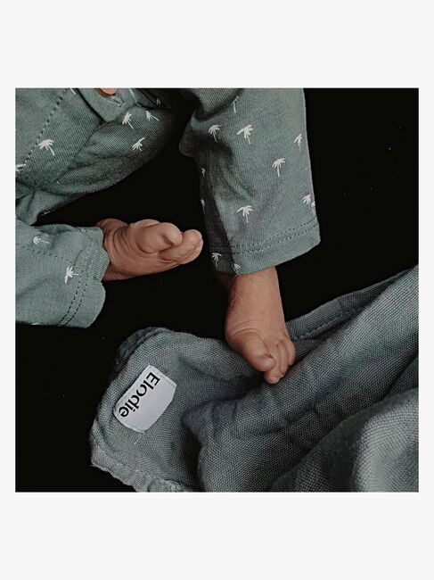 Elodie Stofble 80x80 Cm, Mineral Green