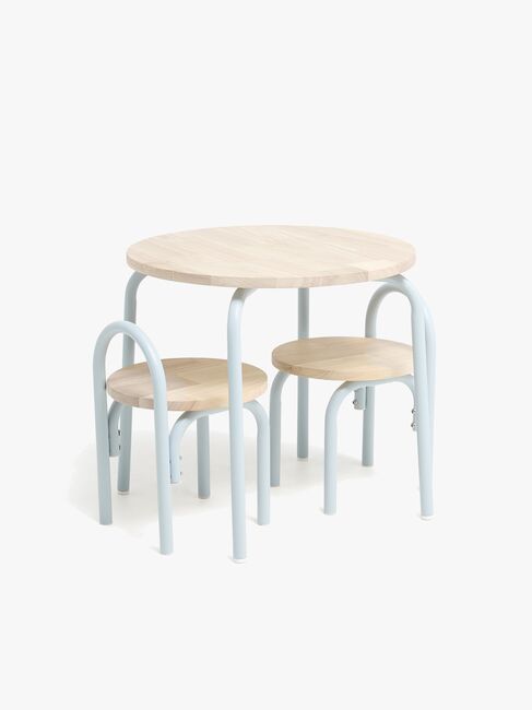 Alice & Fox CLEO Bord & Stole, Blå/Natur