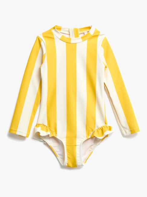 Nordbjörn Sandsjön UV-Badedragt, Yellow Stripe
