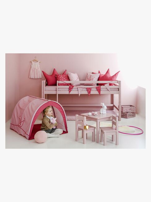 Hoppekids Halvhøj Modul ECO Dream 90x200, Pale Rose