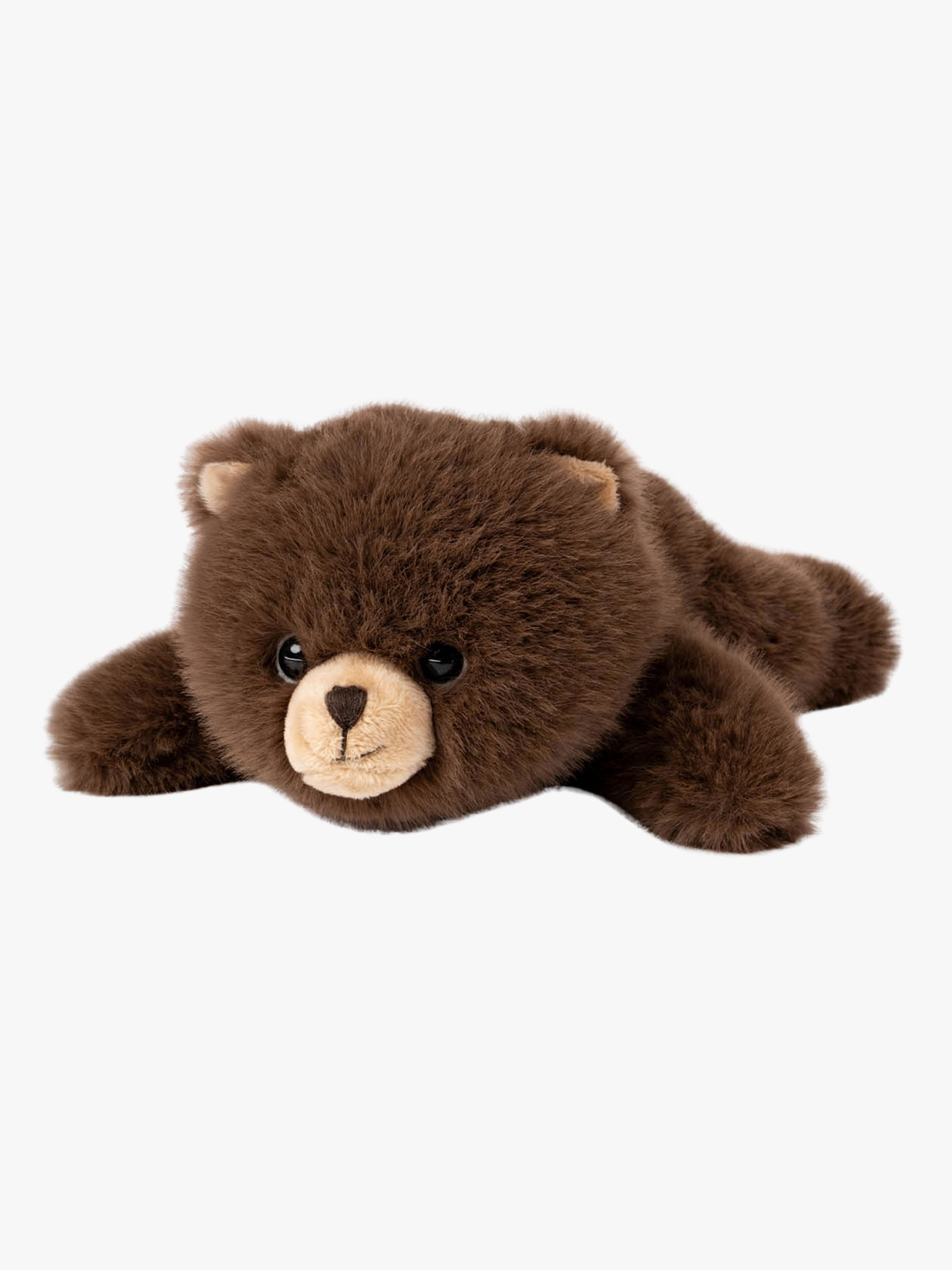 Teddykompaniet Bamse Liggende Bjørn 28 cm, Brun