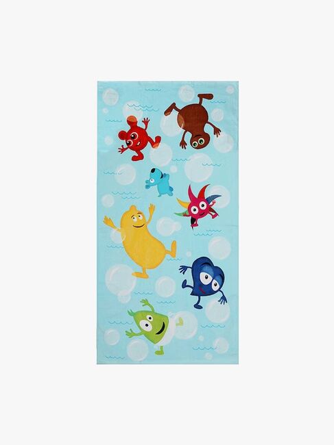 Babblarna Badehåndklæde Bobler, Blå