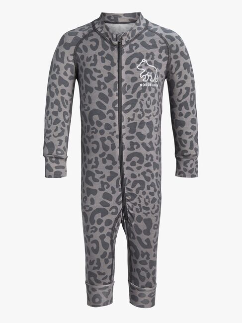 Nordbjørn Moritz Termoundertøj Heldragt Bamboo, Leo Grey