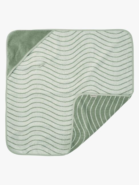 Leander Håndklæde med Hætte, Woodland Sage Green