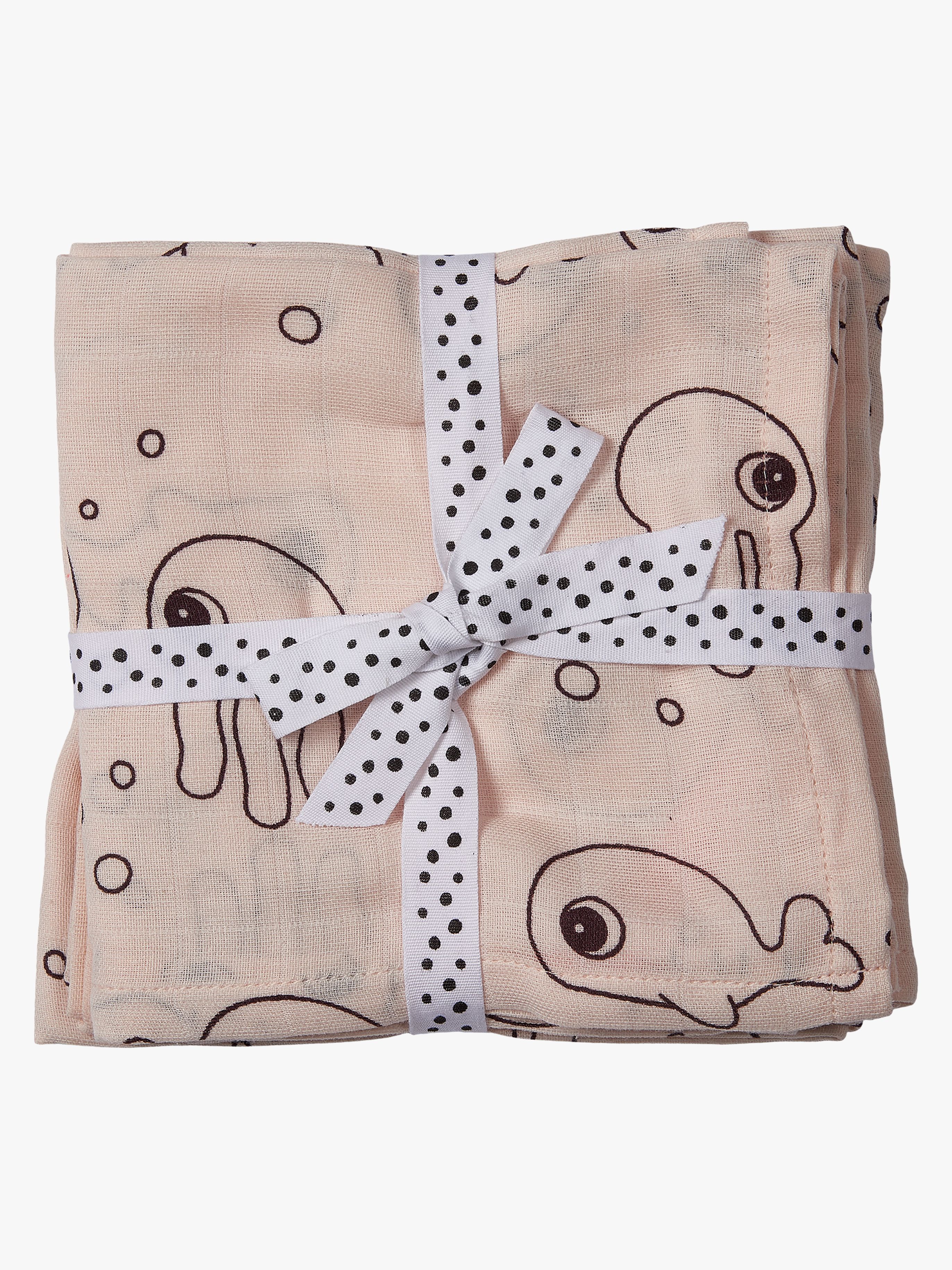 Done By Deer Stofble Sea Friends 120x120 2-pak, Powder