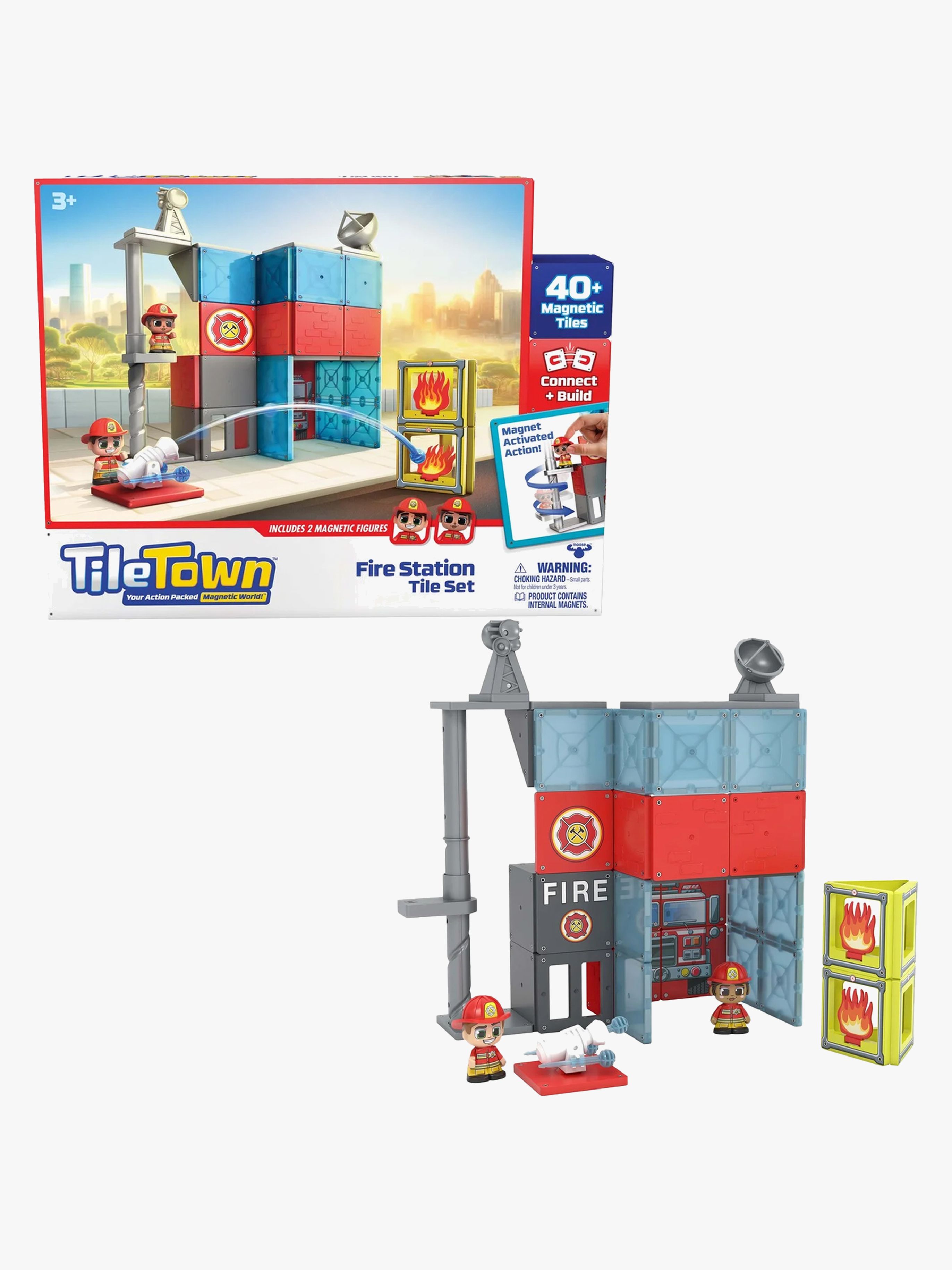Tile Town Brandstation Magnetsæt 43 Brikker