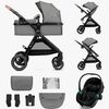 Kinderkraft ESME PRO 3-in-1 Duovogn Travelsystem, Moonlight Grey