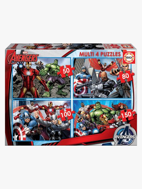 Educa Marvel Avengers Puslespil 4-i-1