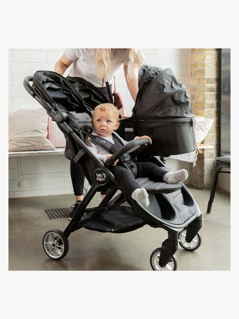 Baby Jogger City Tour 2 Søskendevogn, Pitch Black