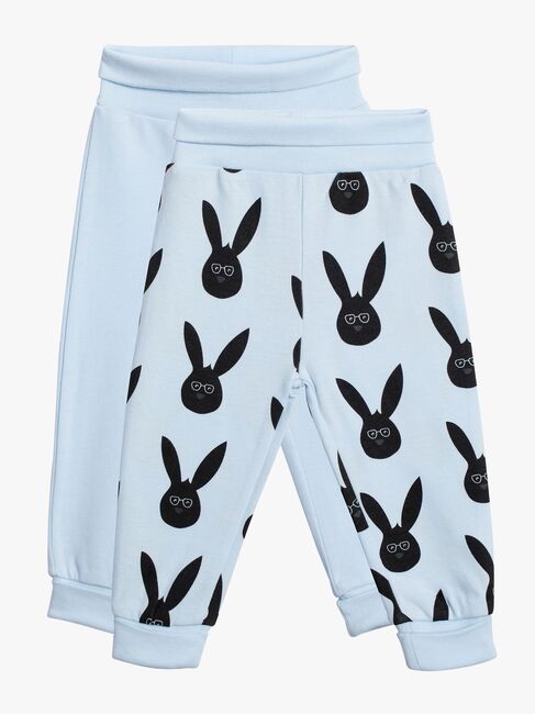 Tiny Treasure Willow Bukser 2-pak, Baby Blue