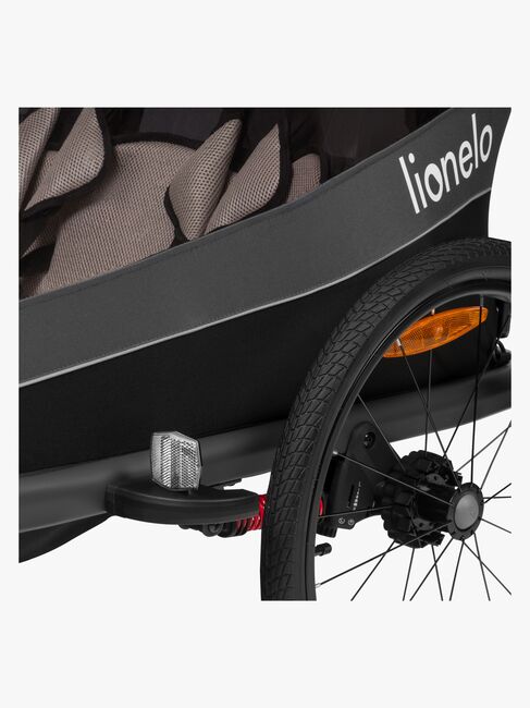 Lionelo Cama Cykelanhænger, Grey Graphite