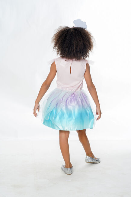 Gabby's Dollhouse Deluxe Cakey Cat Kostume med Hårbånd