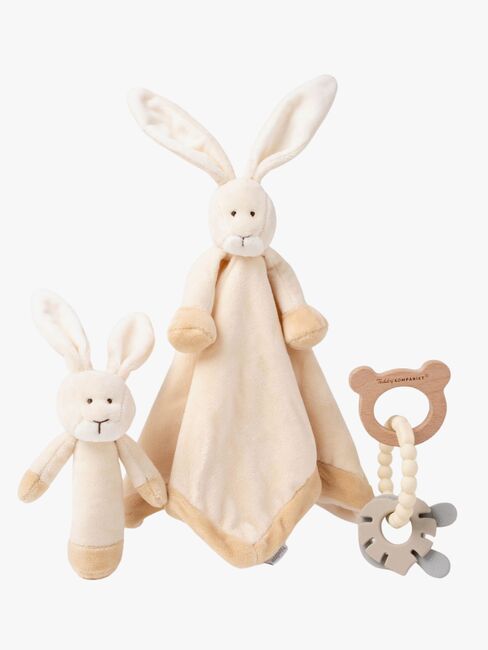Teddykompaniet Nusseklude Kanin Gavesæt, Creme