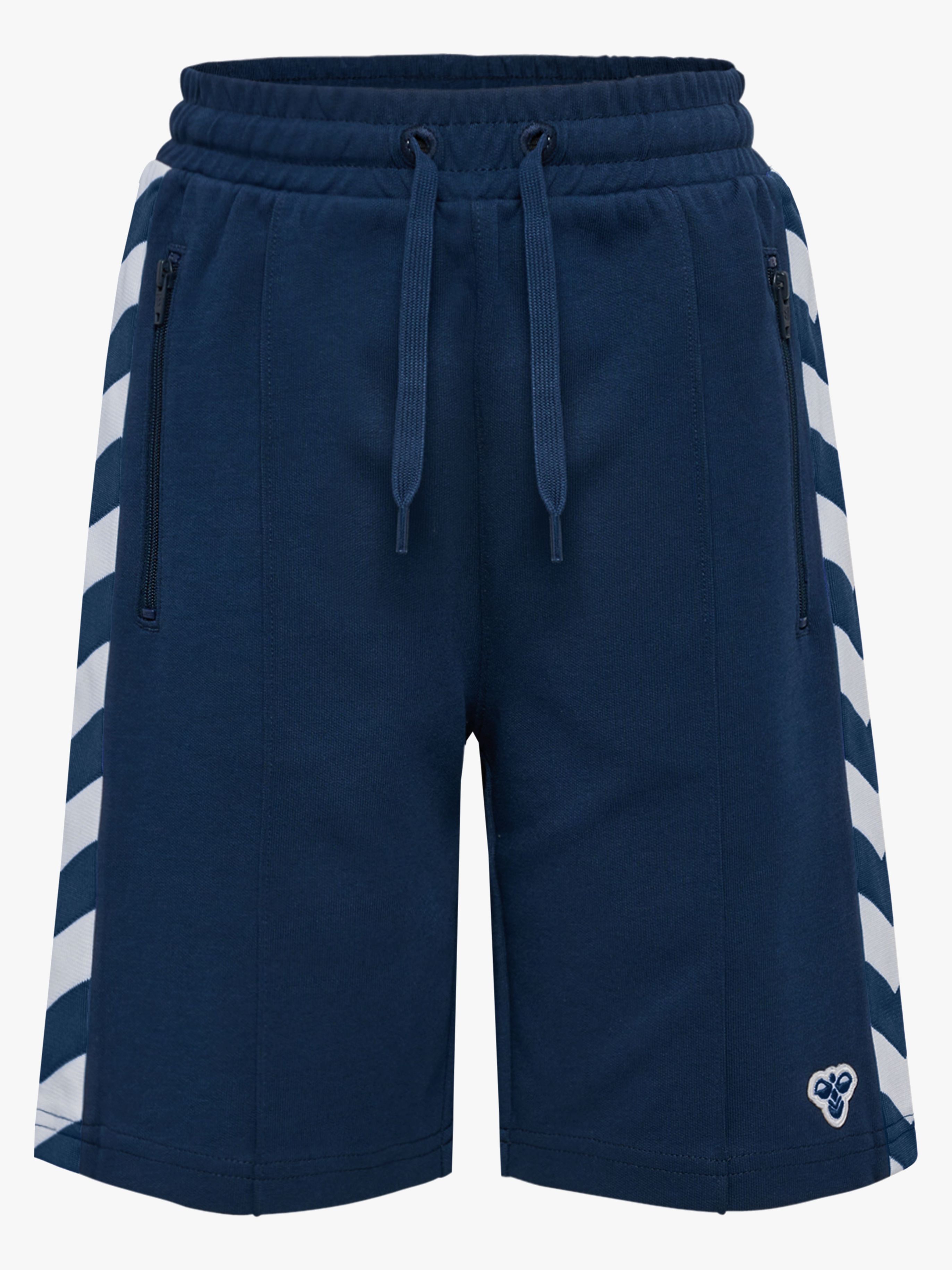 Hummel JR Archive Regular Poly Shorts, Dress Blue, 164, Børnetøj