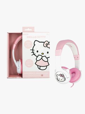 Hello Kitty Høretelefoner med Ører 85dB, Pink