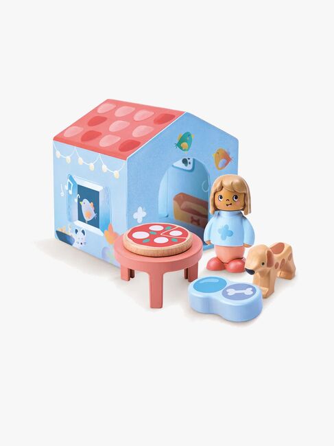 Hape Eventyrbog med Legesæt The Tiny House