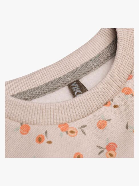 Viking x Kenza Sweatshirt, Sandfarvet