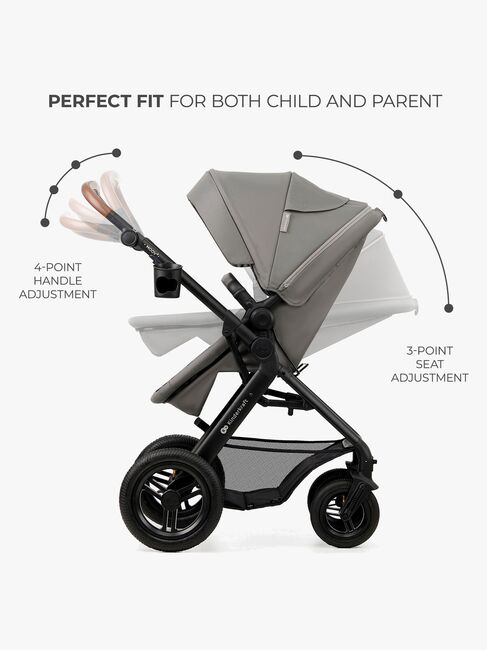 Kinderkraft MOOV 2 Air 3-in-1 Duovogn, Light Grey