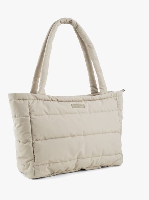 Done By Deer Quiltet Tote Pusletaske, Sandfarvet