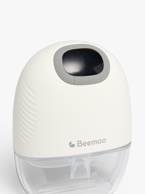 Beemoo CARE Wearable Slim Elektrisk Brystpumpe Dobbelt, White