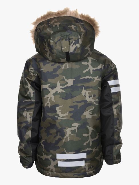 Lindberg Camo Vinterjakke, Green