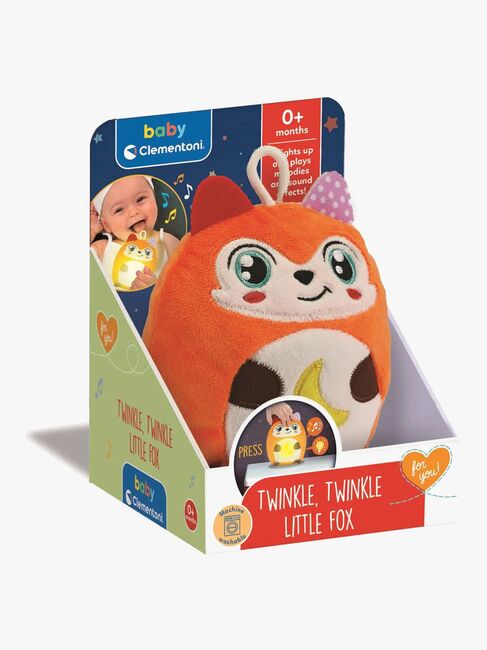 Clementoni Baby Natlampe, Twinkle Twinkle Little Fox
