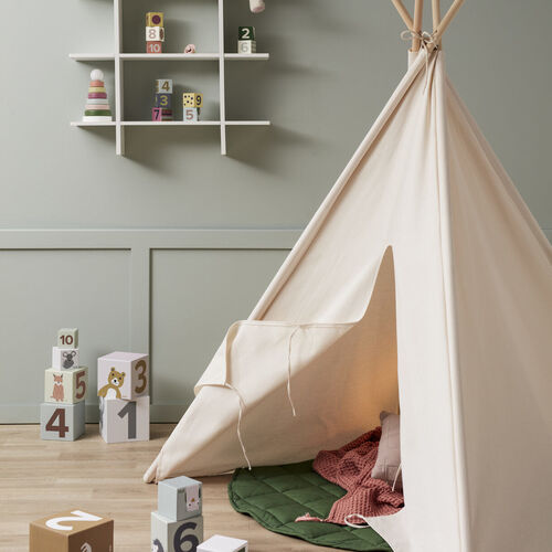 Kids Concept Tipi-Telt Mini, Natur
