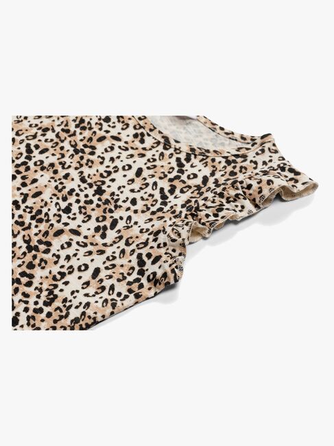 Luca & Lola Montena Top 2-pak, Leopard/Black