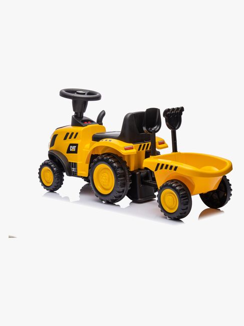 Caterpillar Gåbil med Trailer, Gul