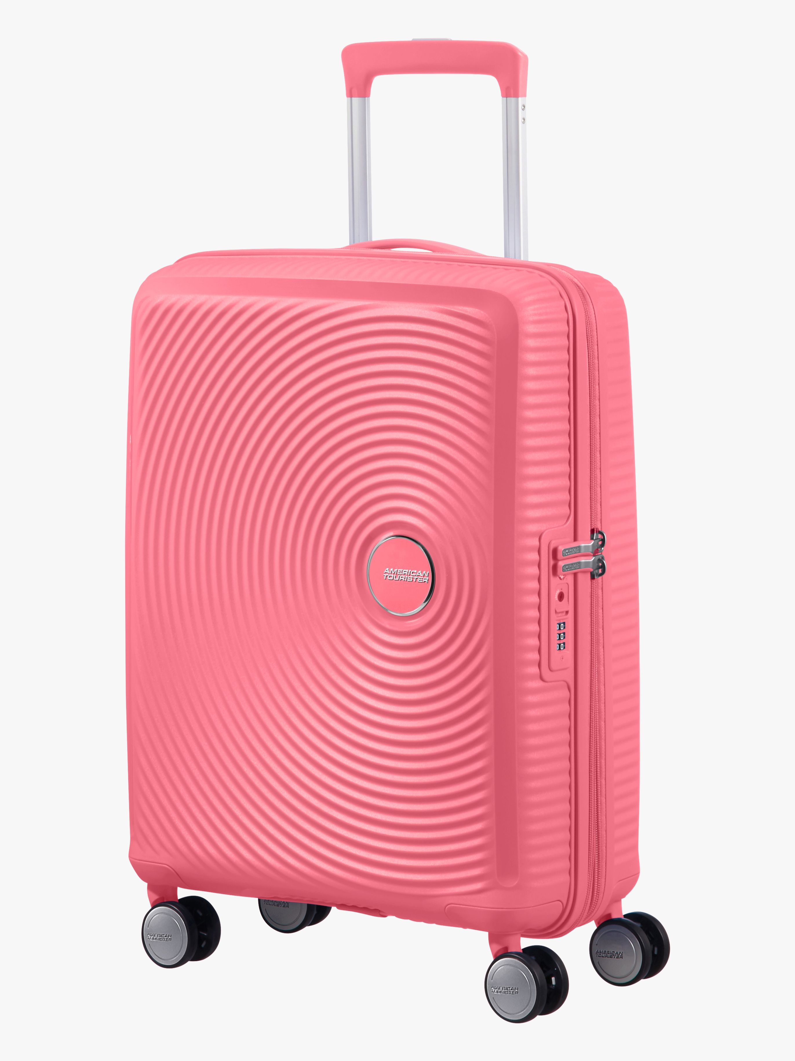 American Tourister Soundbox Spinner Kuffert 35,5-41L, Sun Kissed Coral