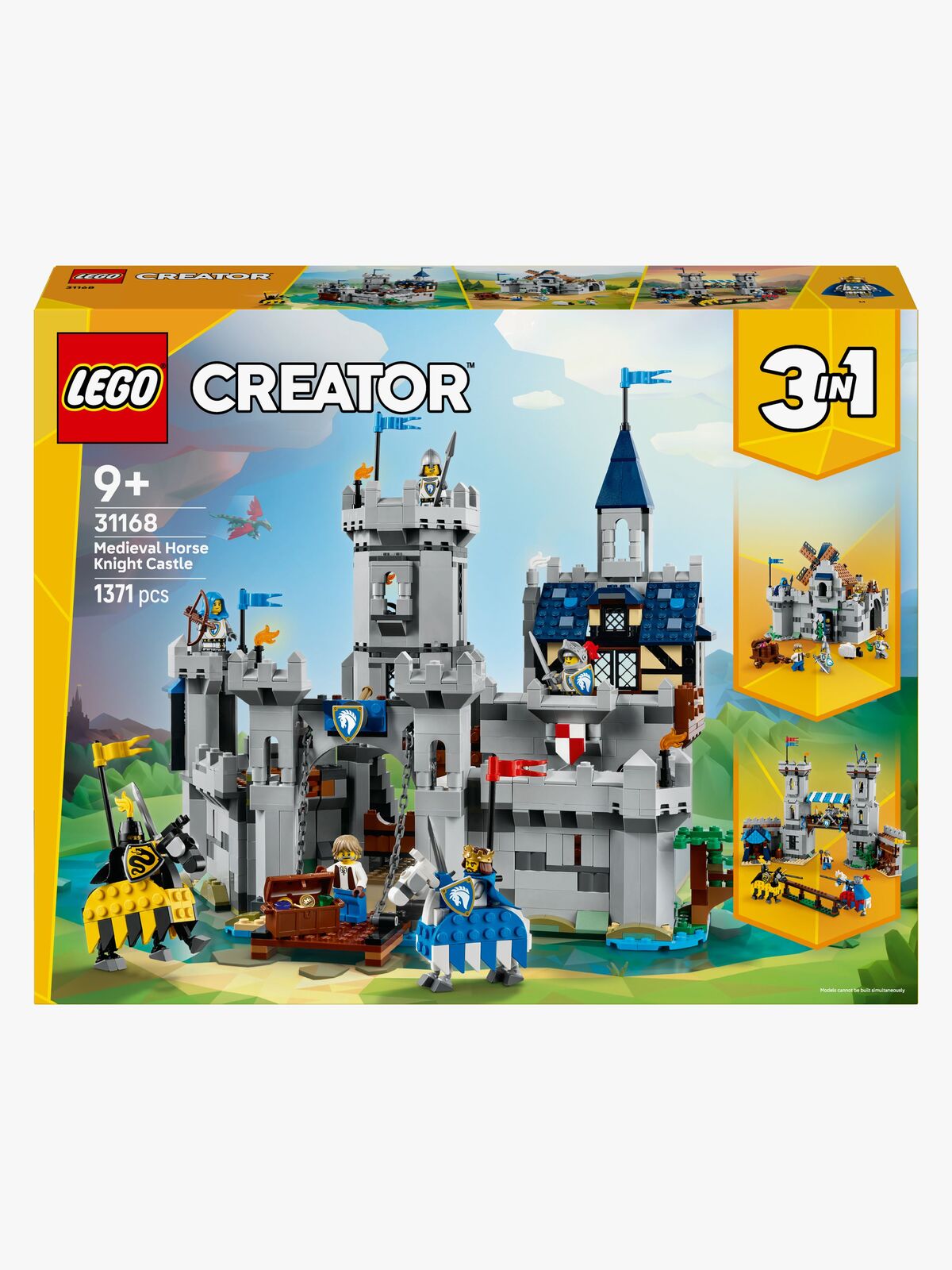 LEGO Creator 31168 Hesteriddernes middelalderborg