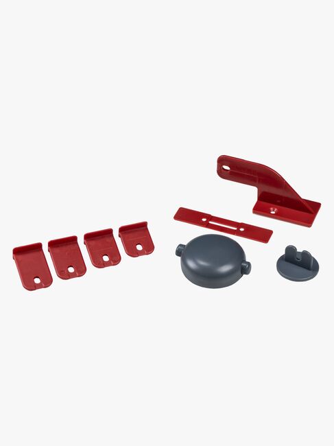 Safe & Care Selvklæbende Dobbelt Skabslås, Grå