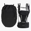 Beemoo CARE Carry Comfort 4-in-1 Bæresele & Hoftesæde inkl. Regnslag, Black