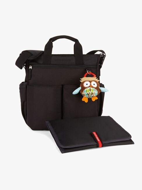 Skip Hop Duo Signature Pusletaske Black
