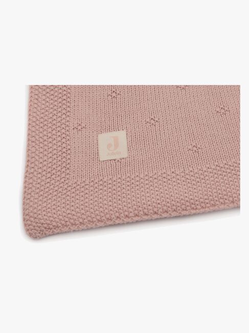 Jollein Strikket Tæppe Cozy, Wild Rose