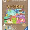 Ravensburger Træpuslespil Under Overfladen 22 Brikker