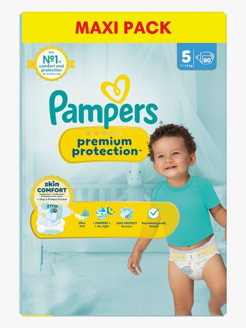 Pampers Premium Protection Bleer Str. 5 11-16 kg 80-pak
