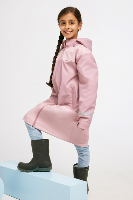 Nordbjørn Smögen Foret Regnjakke, Pink