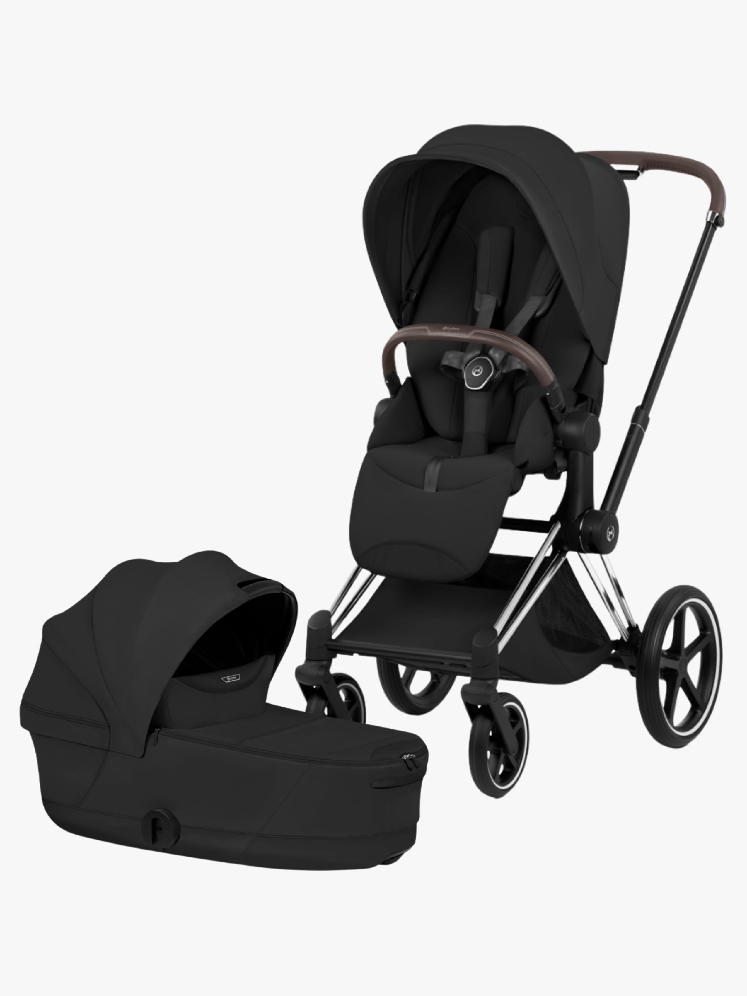 Cybex PRIAM Style Duovogn, Chrome Brown/Sepia Black