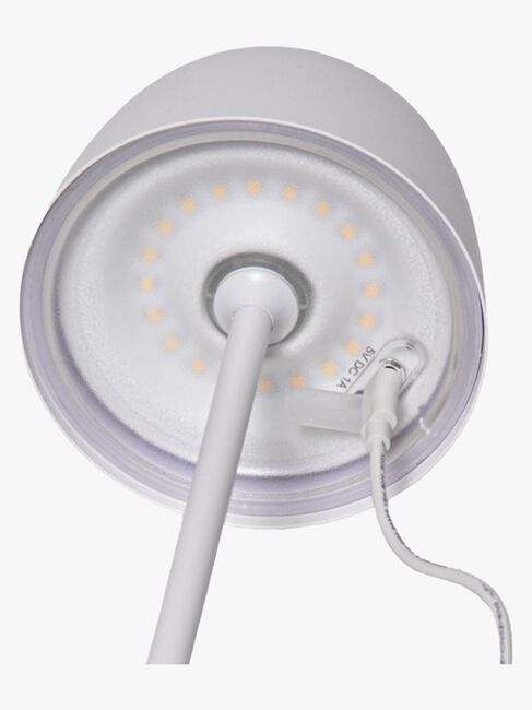 Star Trading Bordlampe Ronda, Hvid