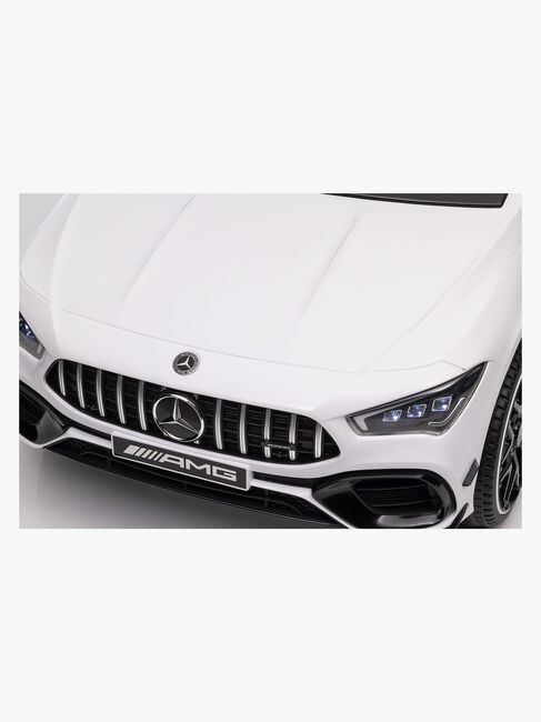 Mercedes Benz CLA45 Elbil, Hvid